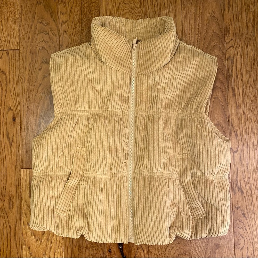 Crop Puffer Vest